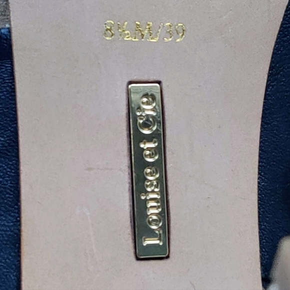 LOUISE ET CIE Lo Idola Boot 8.5 Animal Print Open Toe Bow Heel Shoes Mobwife - Picture 8 of 10